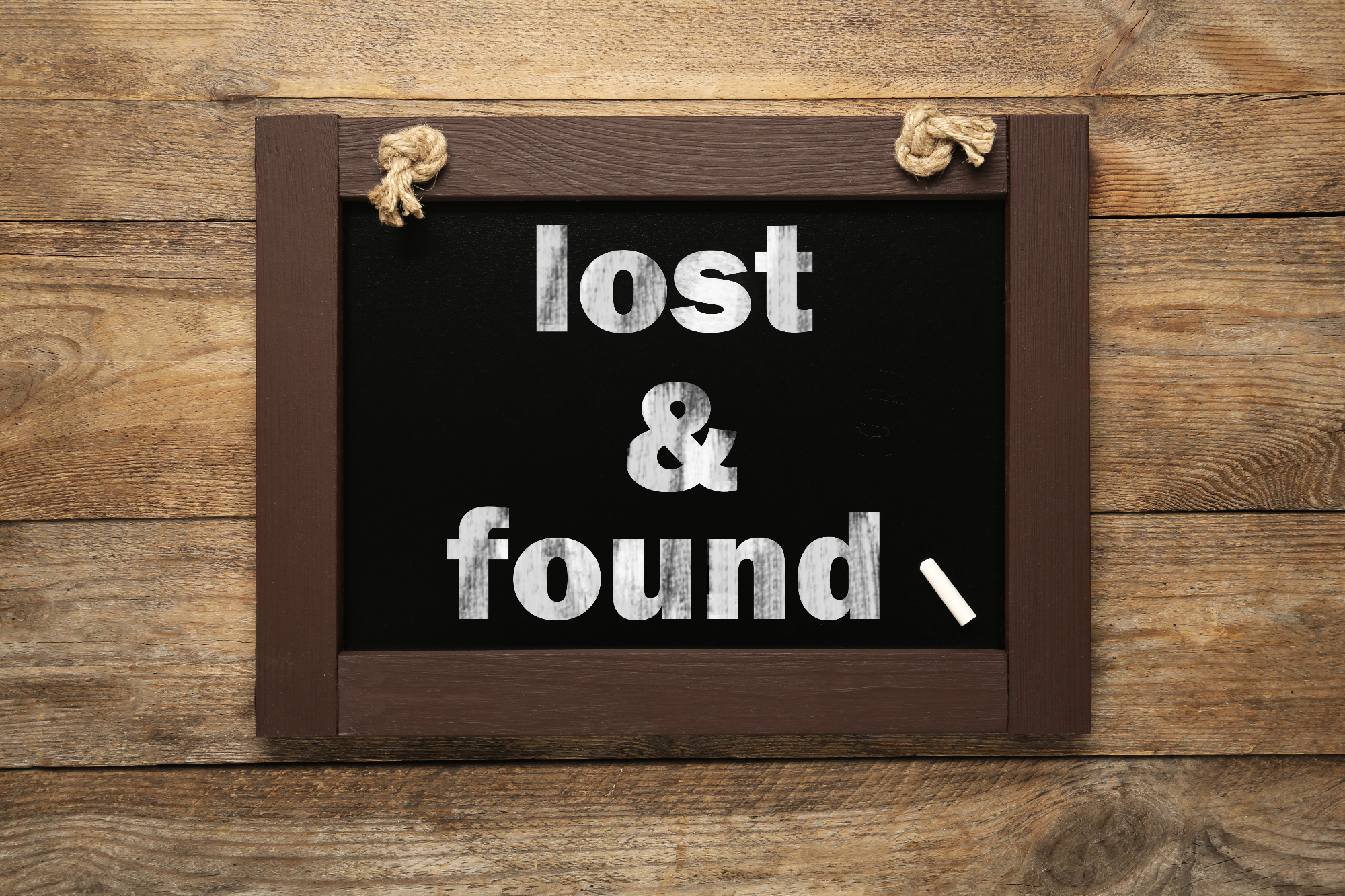 Rediscovering the value of lost and found items